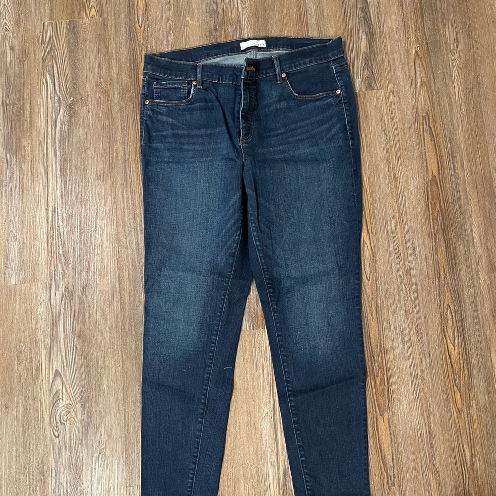 LOFT Blue Skinny Jeans